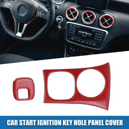 Key Hole Panel Covers for Chevy Corvette C5 Red (1997-2004)