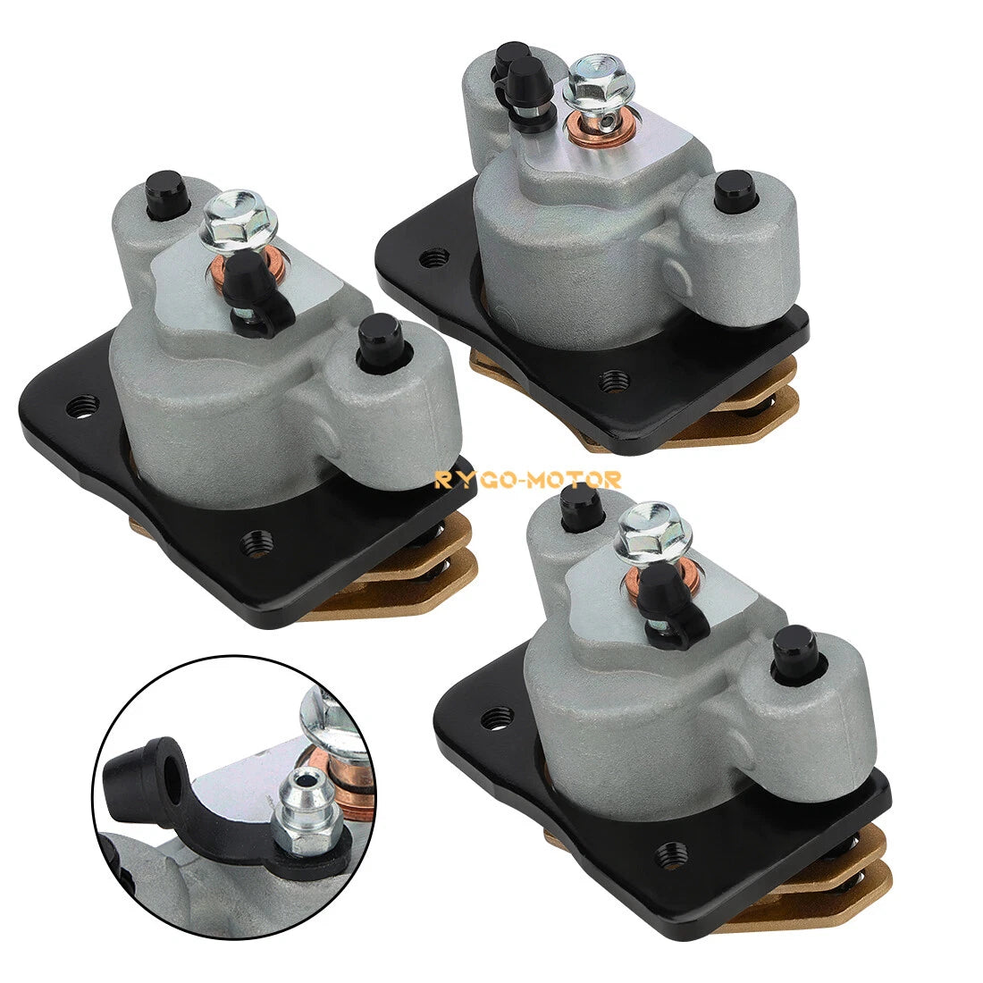 Front & Rear Brake Calipers for Arctic Cat 400-700 Alterra Thunder Cat XR