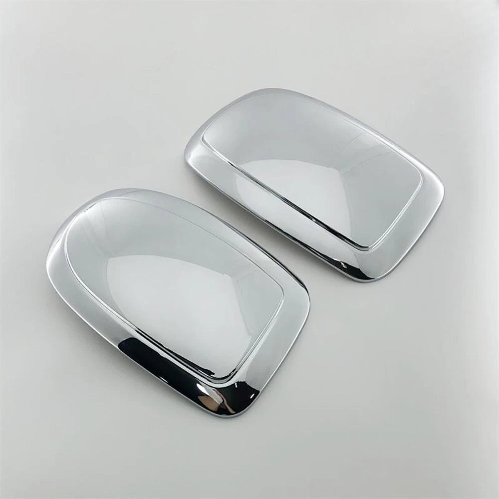 Chrome Door Mirror Covers for Chevy Silverado, Avalanche, Tahoe, GMC Sierra, Yukon (2007-2014)