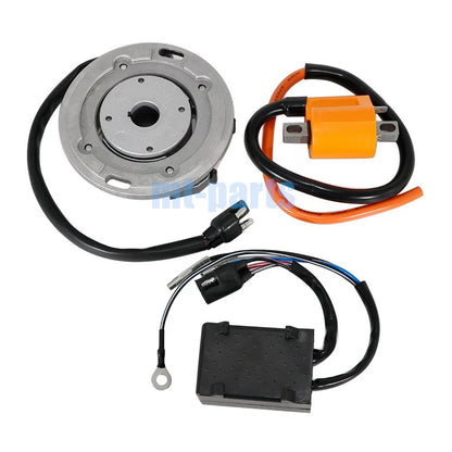 Stator Flywheel Rotor & CDI Ignition Coil Kit for Suzuki RM370/RM400 (76-80)