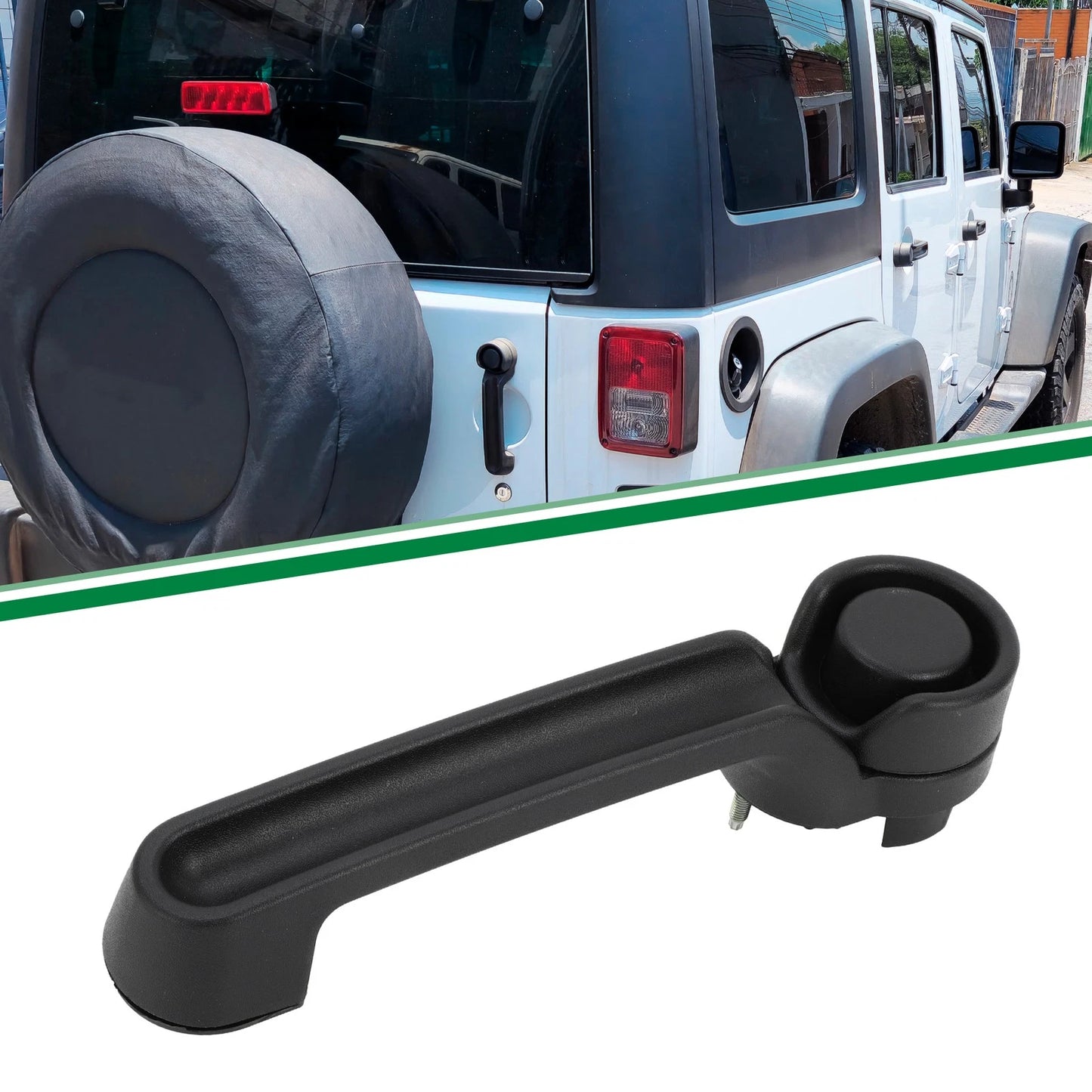 Tailgate Handle for Jeep Wrangler 2007-2017 Black