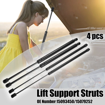 Gas Struts 4pcs Tailgate Lift Support for Buick Rainier (2004–2007)