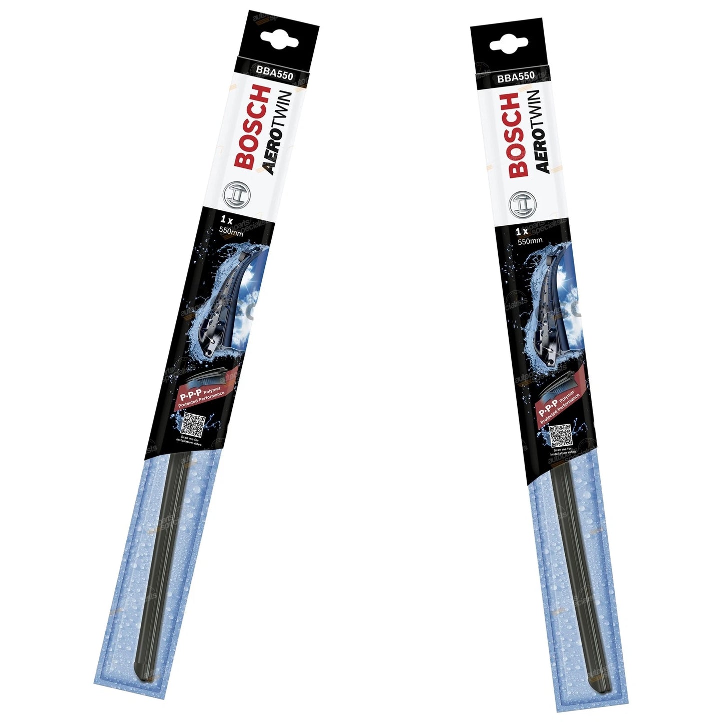 Front Pair Aerotwin Wiper Blades for Territory SX SY SZ (2004-2016)