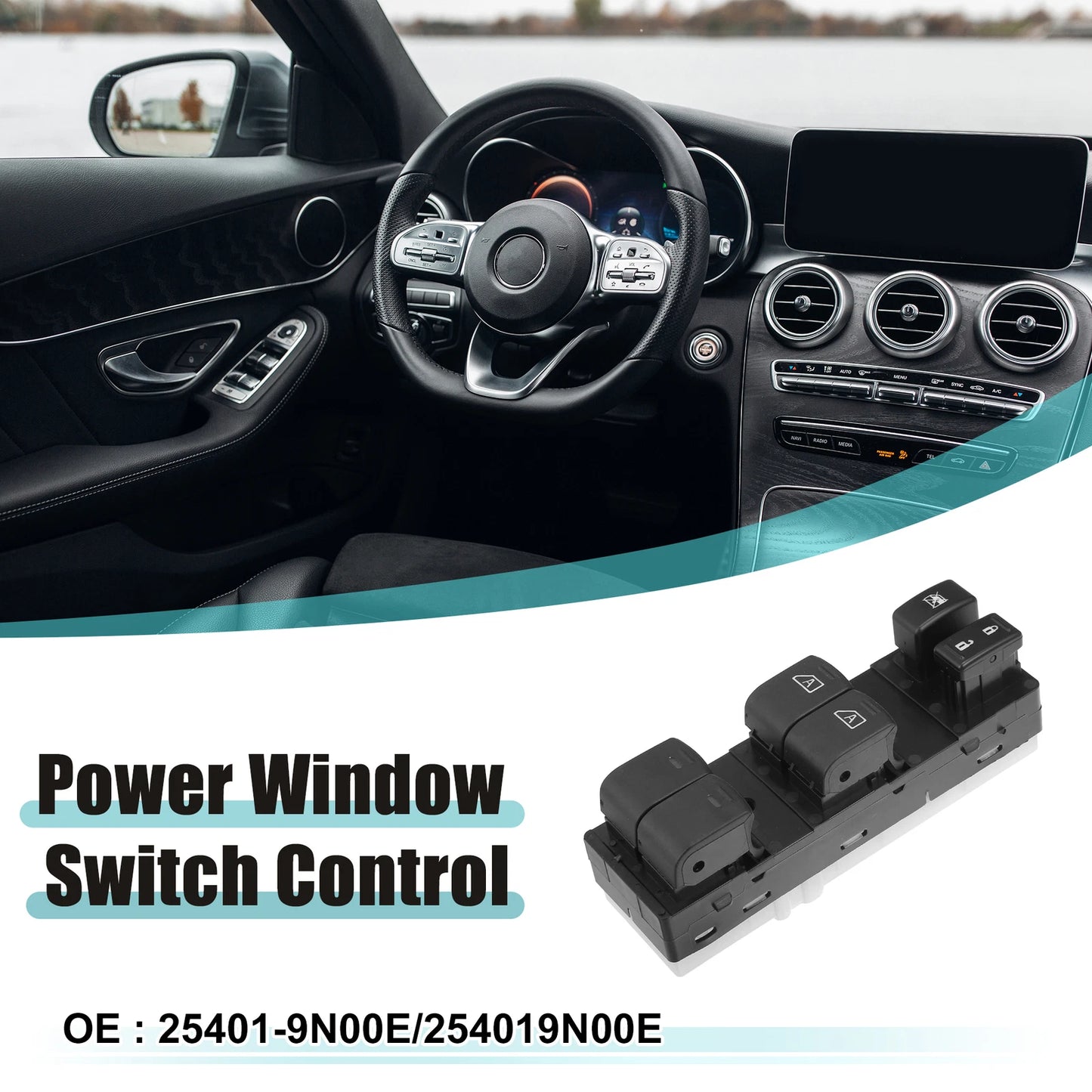 Power Window Switch for Nissan Maxima (2000-2003)