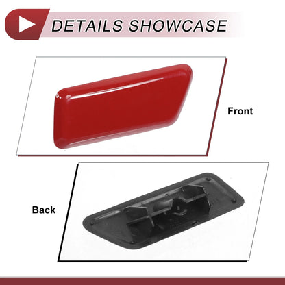 Red Front Right Washer Nozzle Cover for Mitsubishi Outlander (2006-2018)