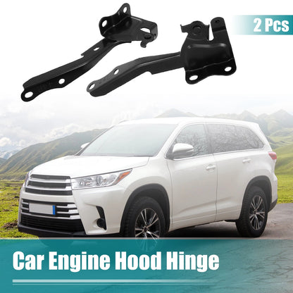 Hood Hinge  Black for Toyota