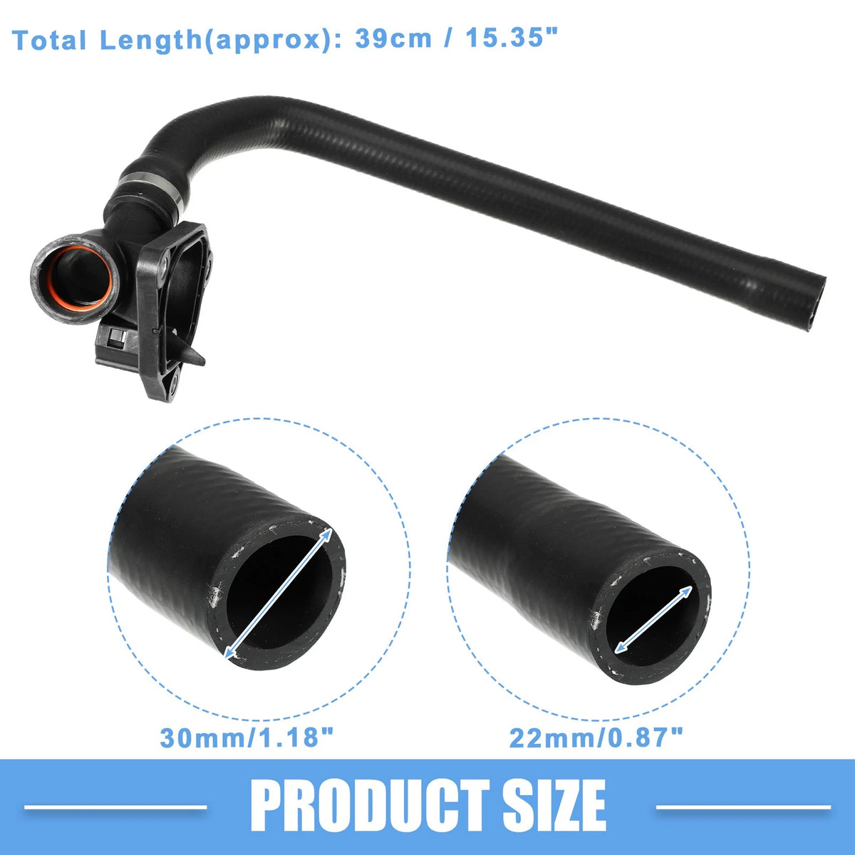 Radiator Coolant Hose for BMW 1 Series 118i (2012-2013, 2015)