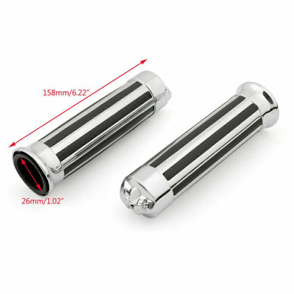 Handlebar grips for Kawasaki VN 800, 1600 & Honda Shadow 600, 750, 1100 (1995-2008)