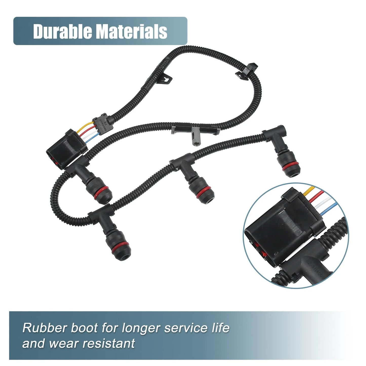 2 x Glow Plug Wiring Harness for Ford F250 Super Duty (2003-2007)
