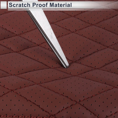 Car Center Console Cover for BMW 1 Series 2012-2018 Wine Red 1 x Pc