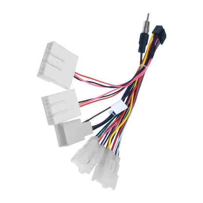 Car Dashboard Radio Fascia Cover Wiring Harness for Toyota Corolla Matrix (2003-2008)