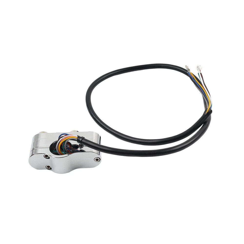 1" Handlebar Control Switches w/ Wiring Harness for Harley Dyna Sportster (2006-2023)