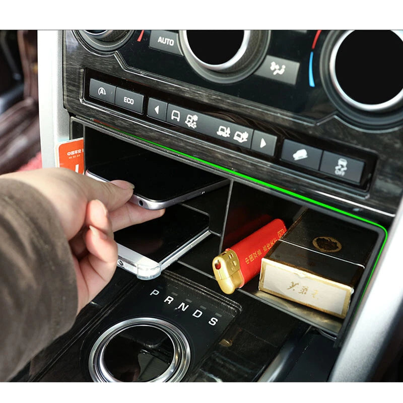 Interior Center Console Storage Box Container Fit for Discovery Sport 2015-2018