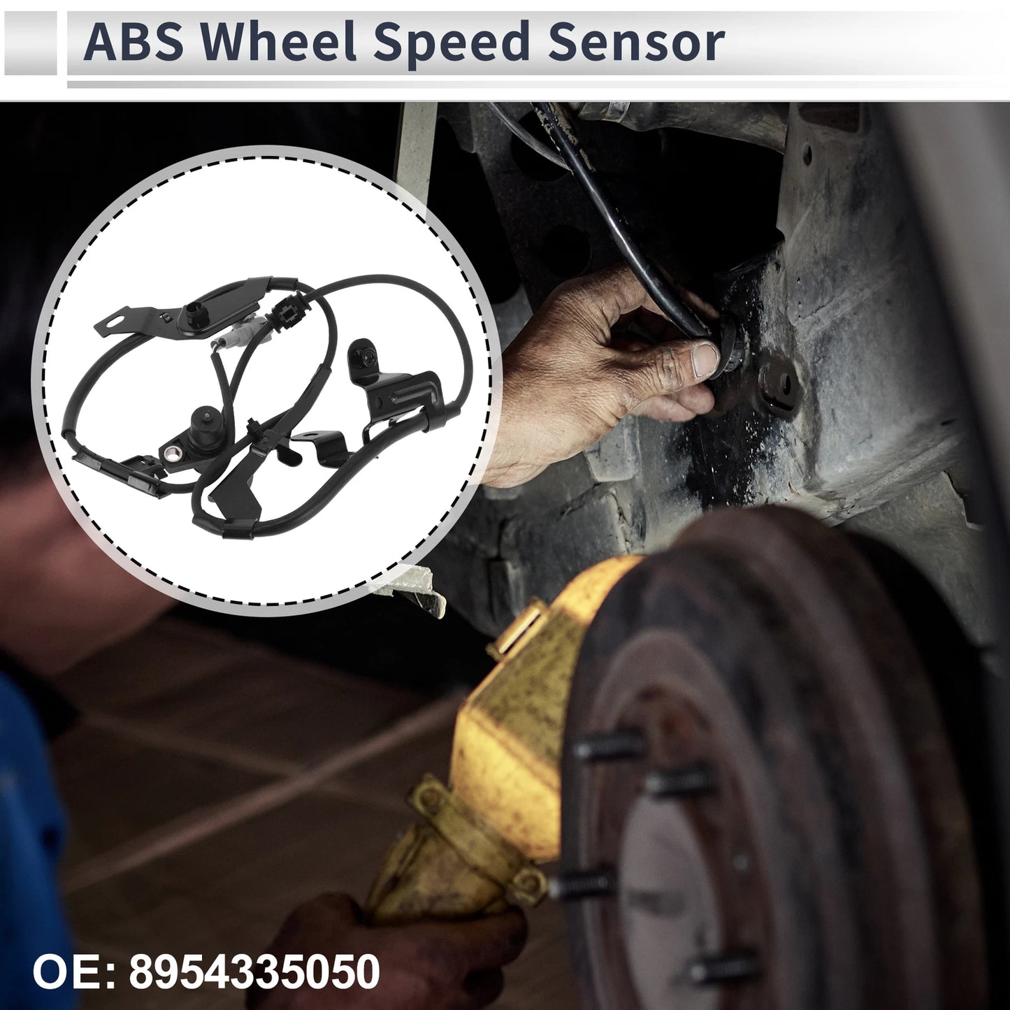 ABS Wheel Speed Sensor for Toyota 4Runner (1996-2002) - Front Left 1 Pcs