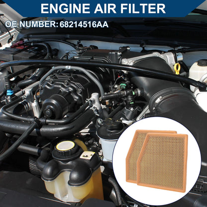 Car Engine Air Filter 3.6L for Chrysler Pacifica (2017 - 2025)