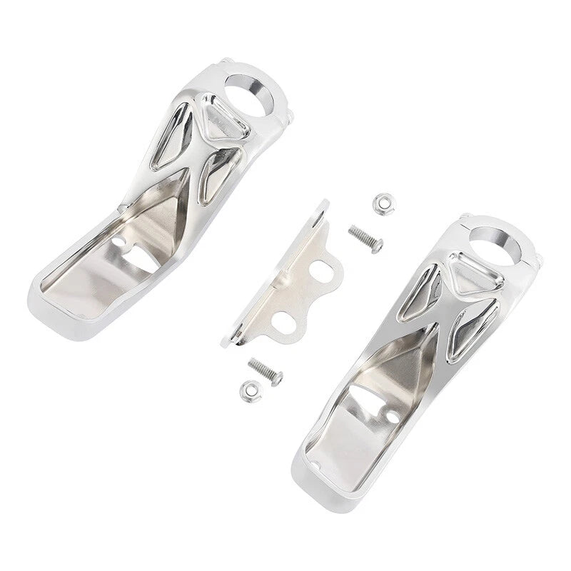 Chrome Headlight Fairing Support Bracket for Harley Low Rider ST (2022-2025)