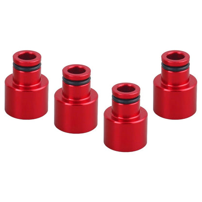 4x Fuel Injector Top Hat Adapter for Honda Civic Acura B16 B18 D16Z