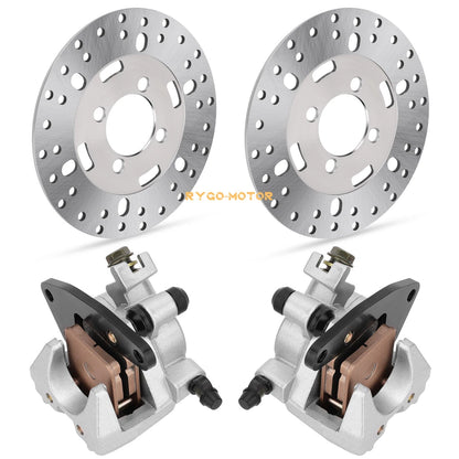 Brake Calipers & Disc Rotors for Yamaha Wolverine 350 YFM350FX (1995–2005)