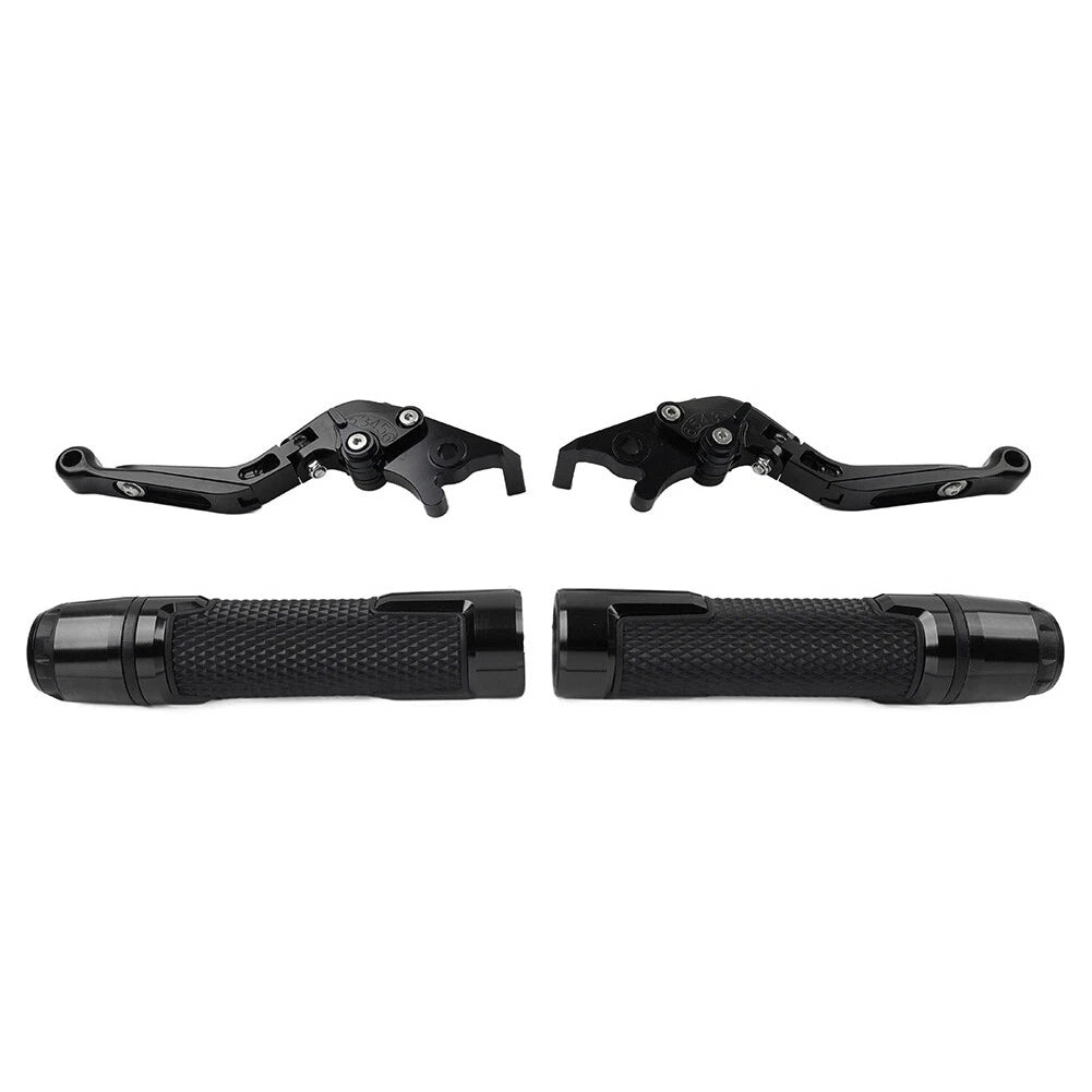 Black Extendable Brake Clutch Levers for Honda CBR125R CBR150R (2004-2023)