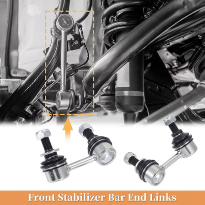 2 x Front Stabiliser Sway Bar Link for Toyota Tacoma (2001–2004)