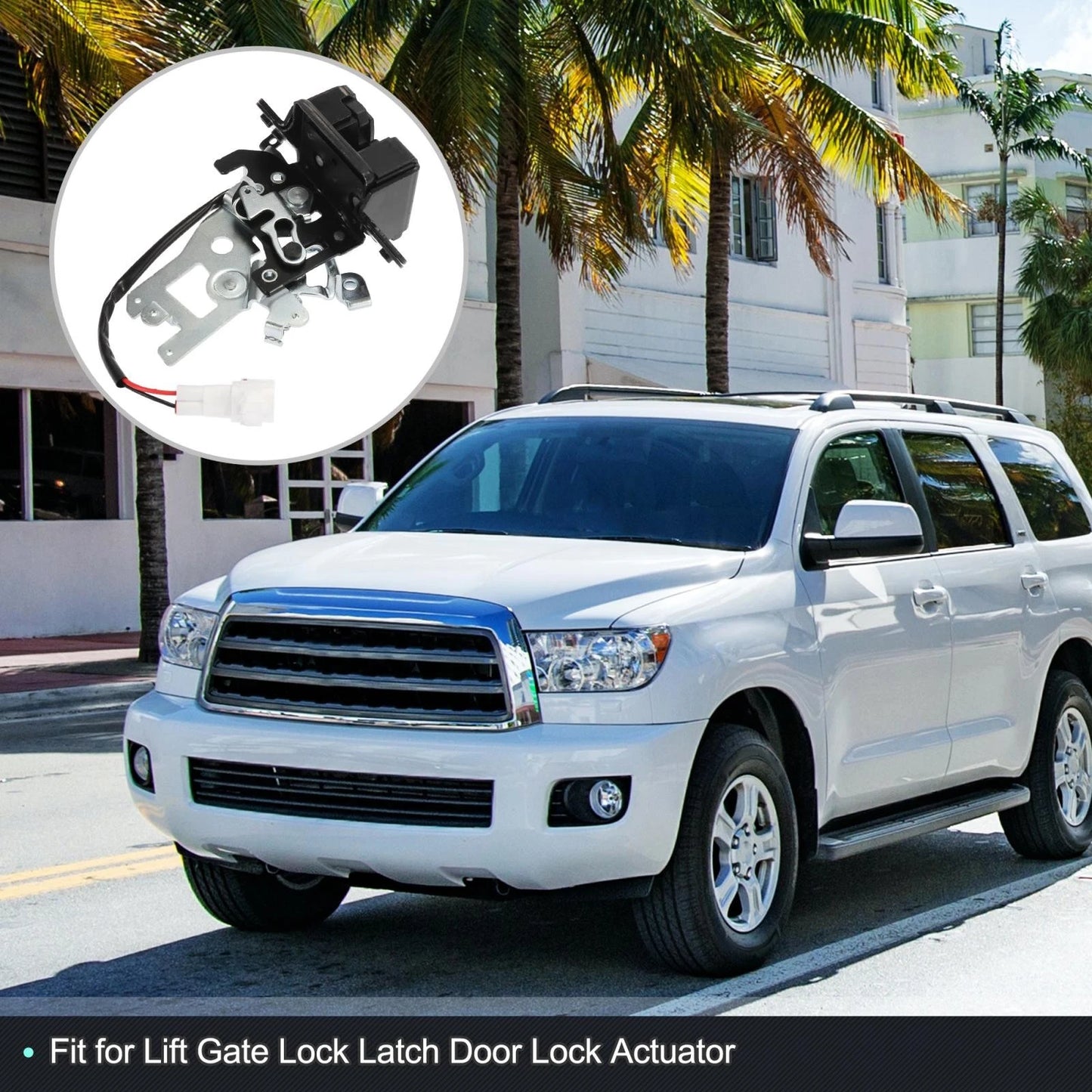 Tailgate Lock Actuator Motor for Toyota Sequoia (2001-2007)