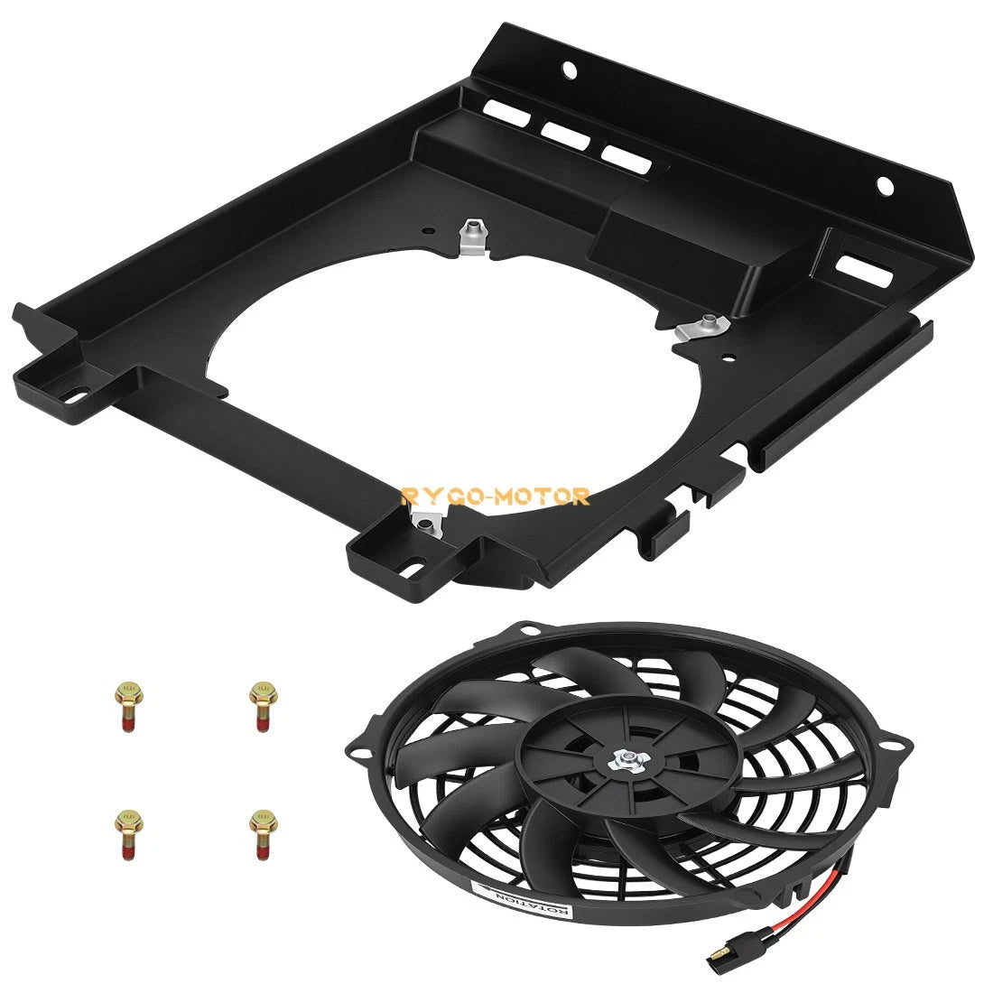 Radiator Cooling Fan & Shroud Assembly for Polaris Sportsman 400 (2001–2004)