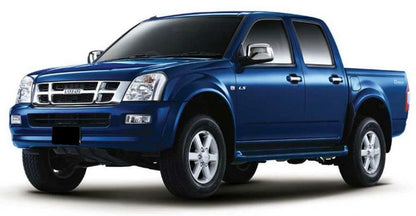 Rear LH Black Door Handle for Isuzu Dmax (2003-2011)