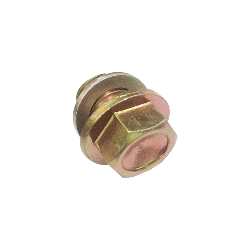 Engine Oil Drain Plug with Washer for Kia Hyundai GMC Ford Suzuki