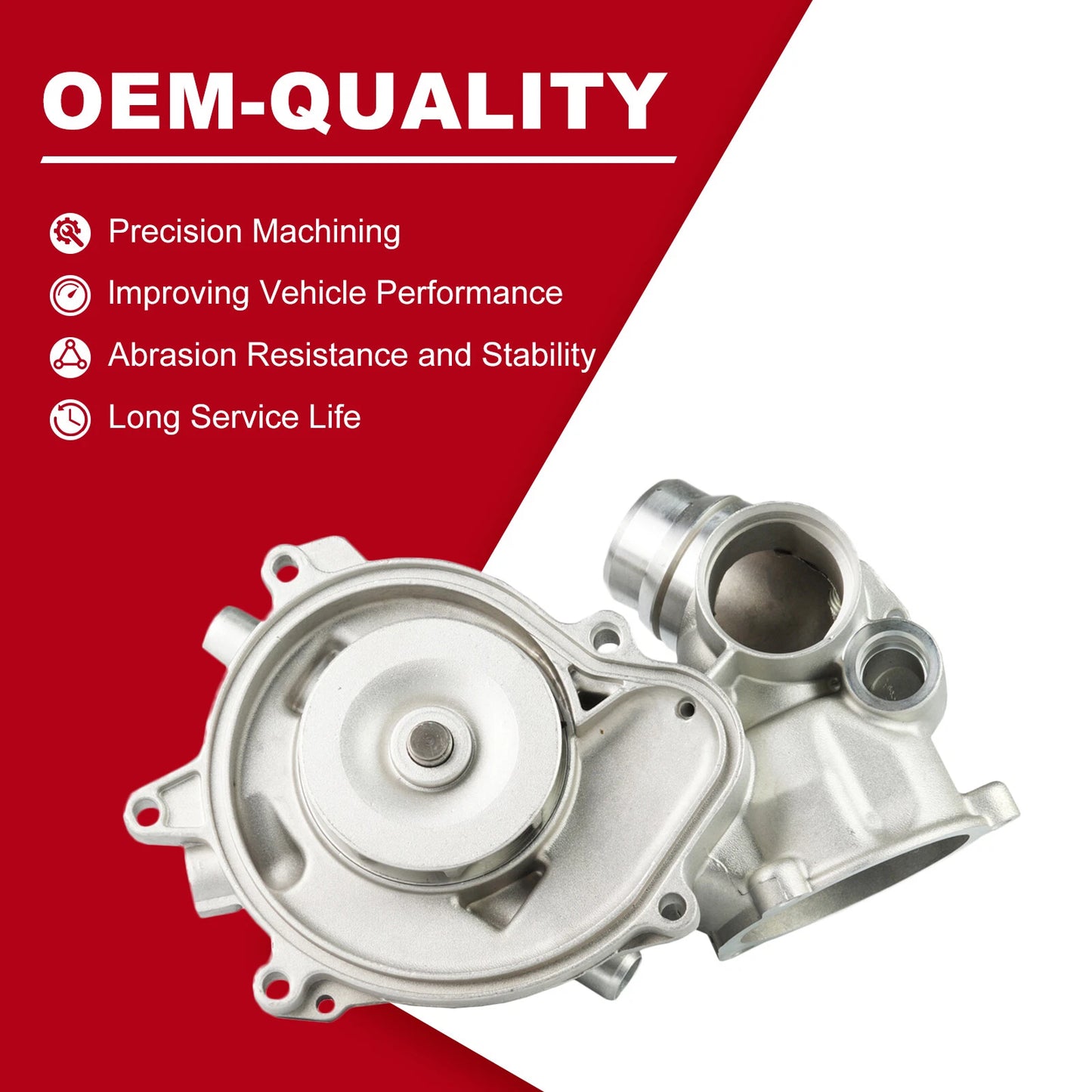 Water Pump & Seals for BMW E53 E60 E63 E64 E65 E66 E67 545i (2000-2010)