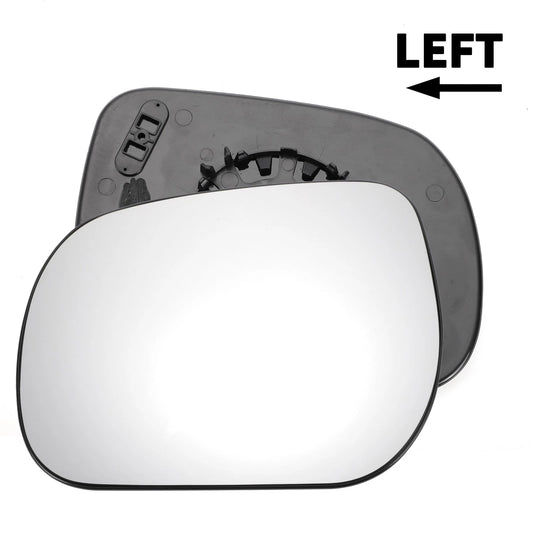 Car Left Side White Mirror Glass Back Non-heated for TOYOTA Verso (2009–2012)