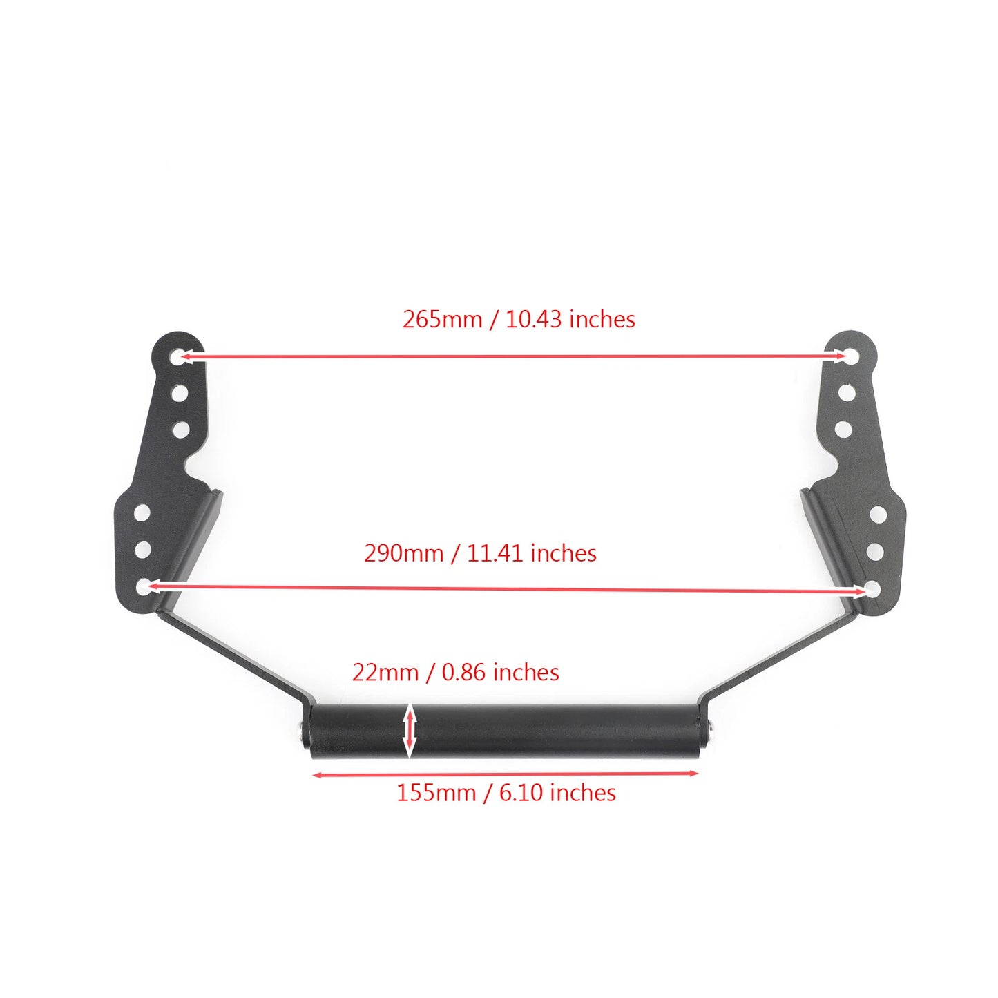 Cockpit Bar GPS/Smartphone Mount for Suzuki DL1000 V-Strom (2017-2019)