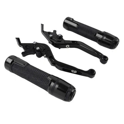 Folding Extendable Brake Clutch Lever Grip Set for Yamaha MT-15 XSR155 (2019-2023)