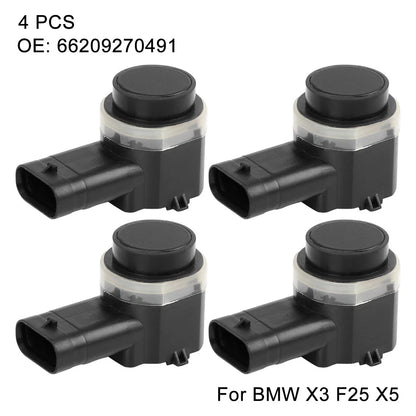 4 x PDC Bumper Reverse Parking Sensors for BMW X3 F25, X5 E70, X6 F07