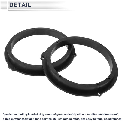 6.5" Speaker Spacer Adapter for Ford Focus  -  Tweeter Rings