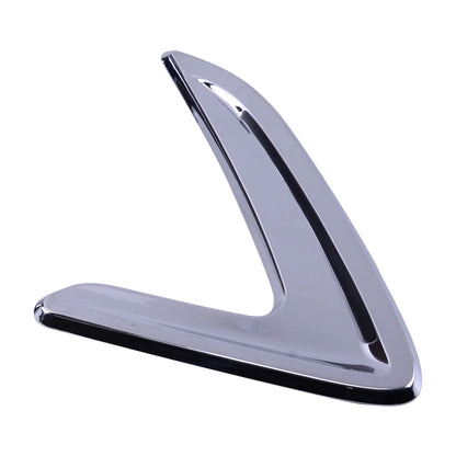 Chrome Side Wing Fender Air Flow Vent Trim Covers for BMW X5 (14-16)