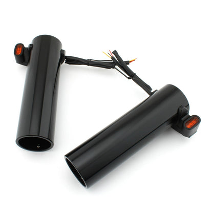 Front Shock Upper Fork Cover Kit & Turn Signal Lights for Harley RH975 (2022-2023)