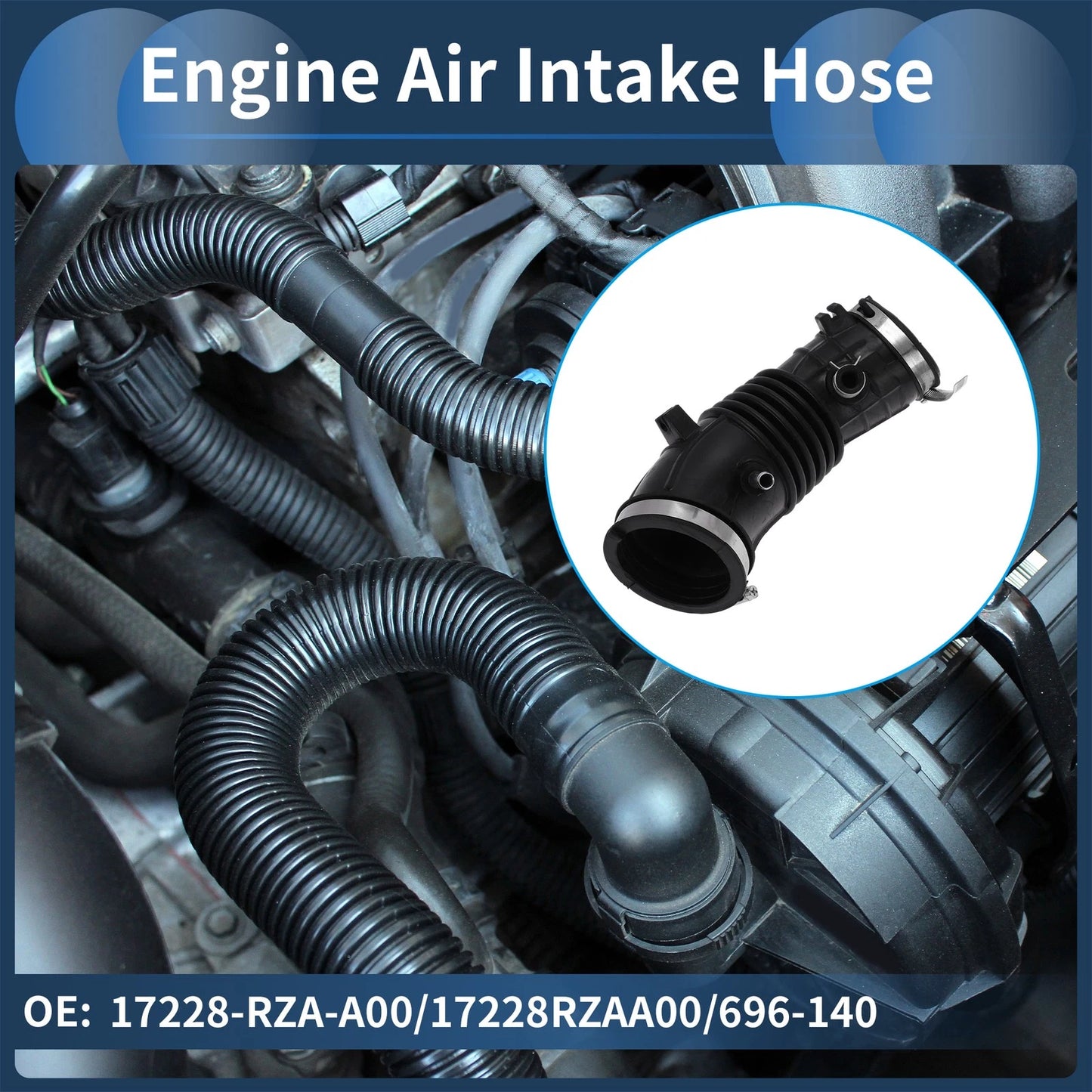 Engine Air Intake Hose for Honda CR-V 2.4L L4 (2007-2011)