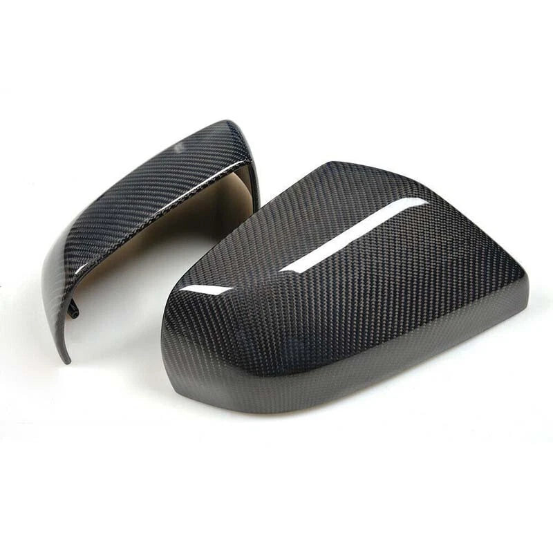 Real Carbon Fiber Replace Side Mirror Shell Cover for Cadillac ATS Sedan 2013-18