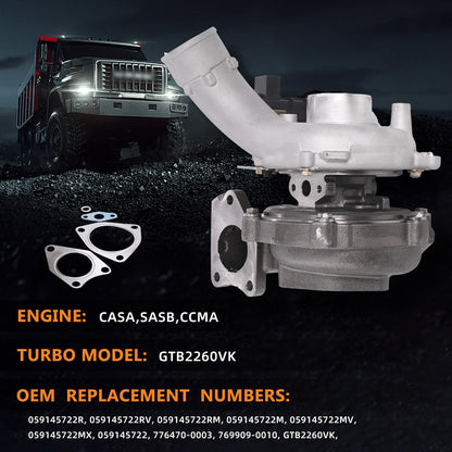 GTB2260VK Turbo Charger for Audi A6 Allroad C6 Avant (2005-2011)