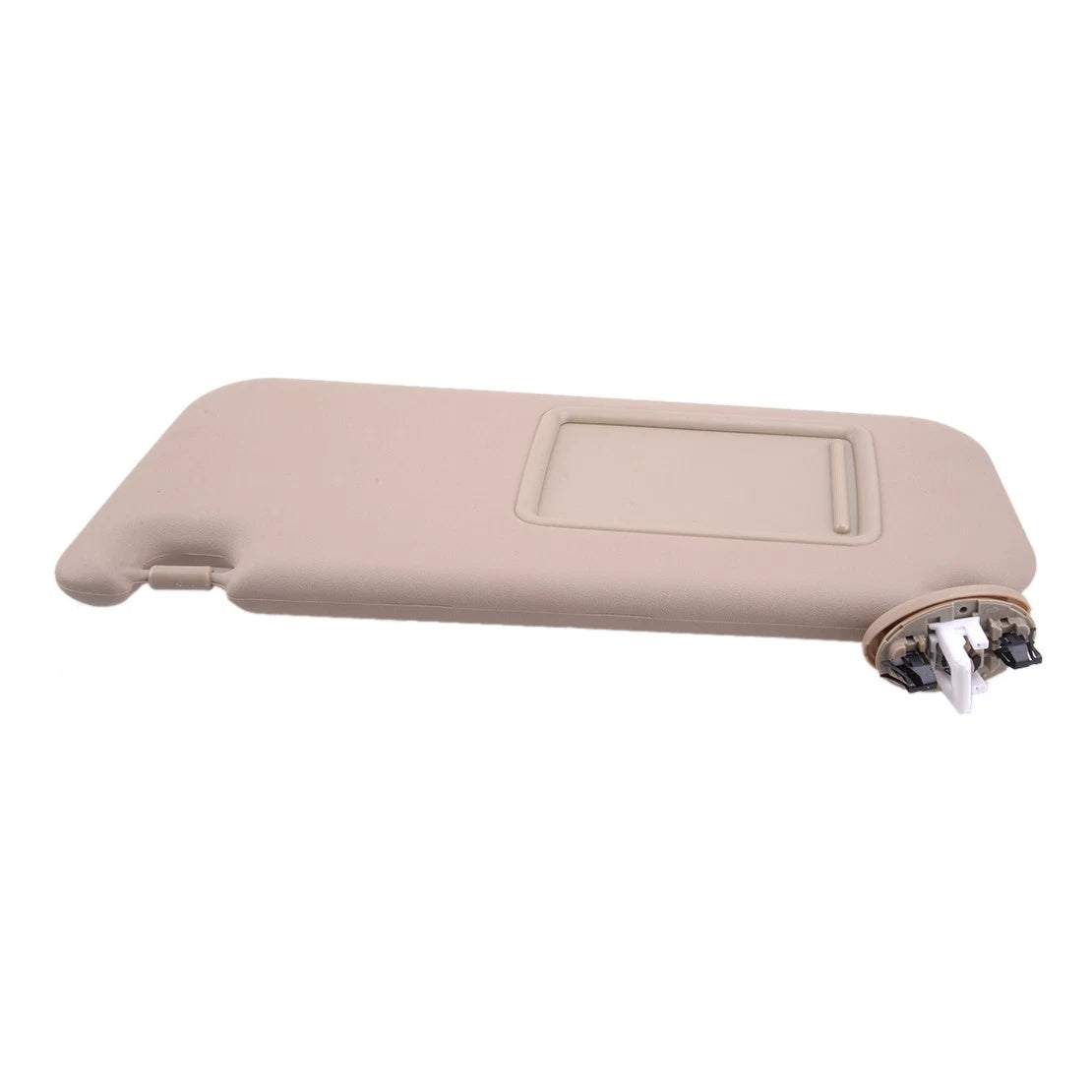 Beige Left Sun Visor with Mirror for Toyota RAV4 (2006-2009)