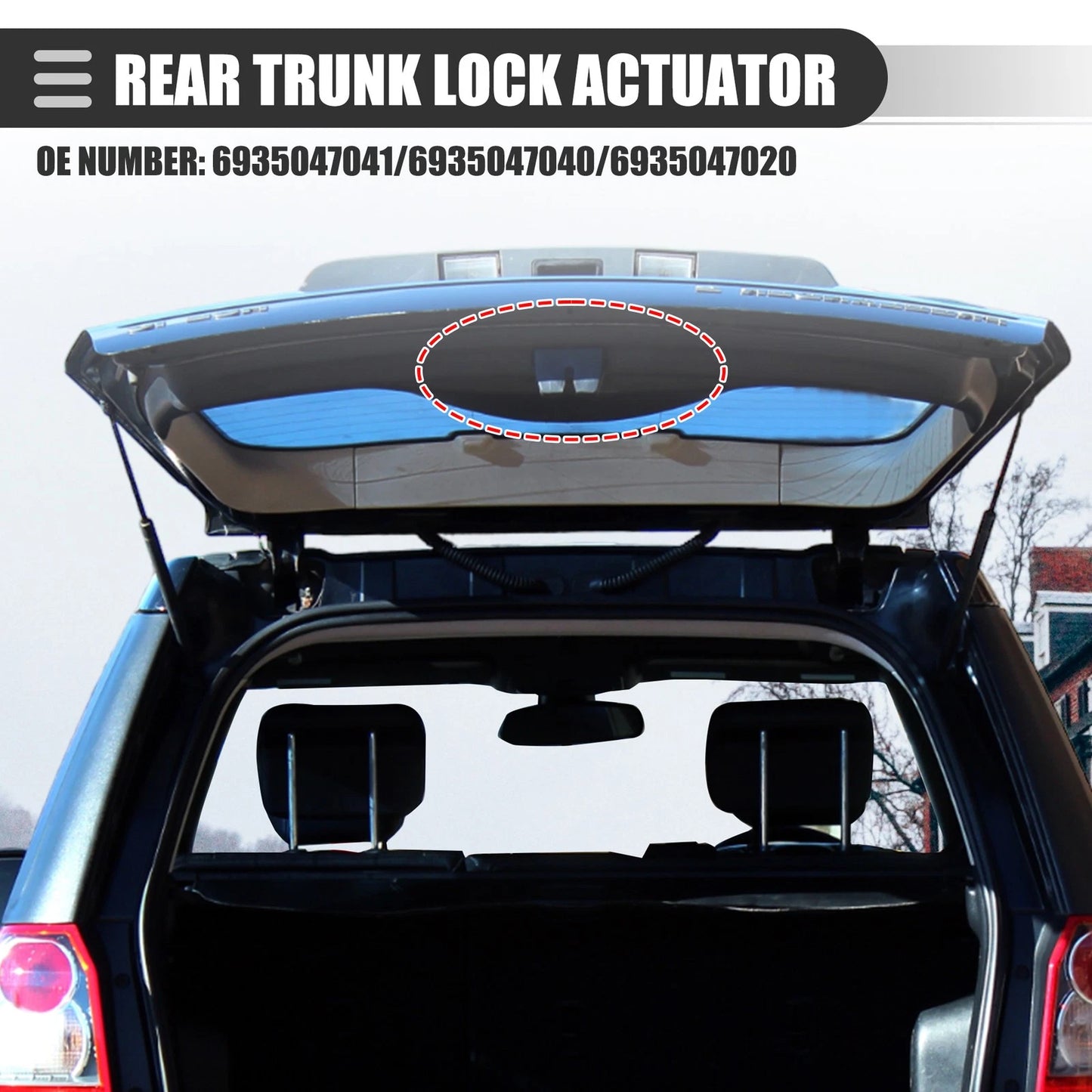 Rear Trunk Lock Actuator for Toyota Prius (2010-2015)