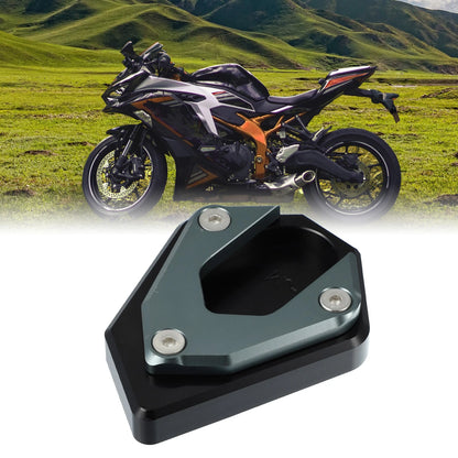 Side Stand Plate Pad Titanium Tone for Kawasaki ZX-25R (2020–2023)