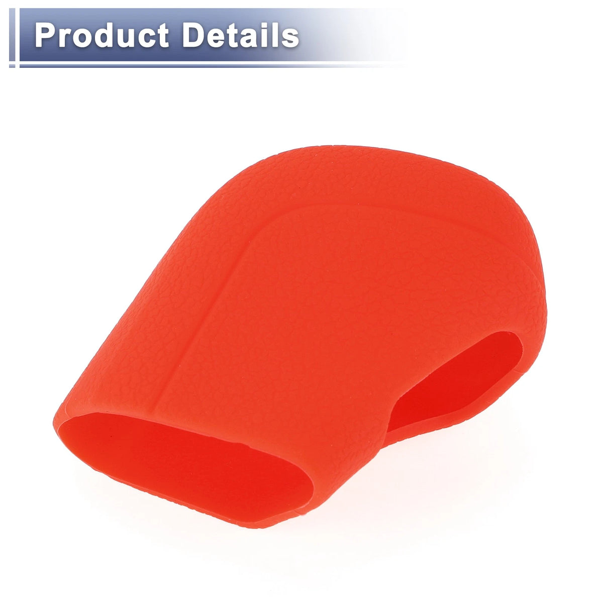 Red Silicone Automatic Gear Shift Knob Cover for Toyota Camry (2018-2024)
