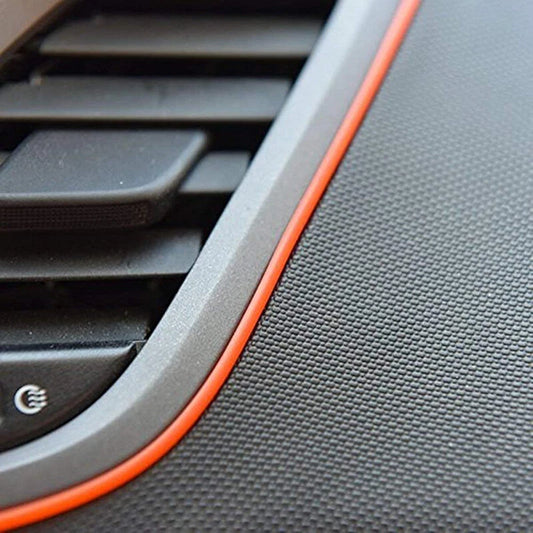 16ft Orange Car Interior Door Edge Molding Trim for Various Models