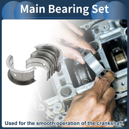 Main Bearing Set 6 Pcs for TOYOTA CROWN (1979–1979)