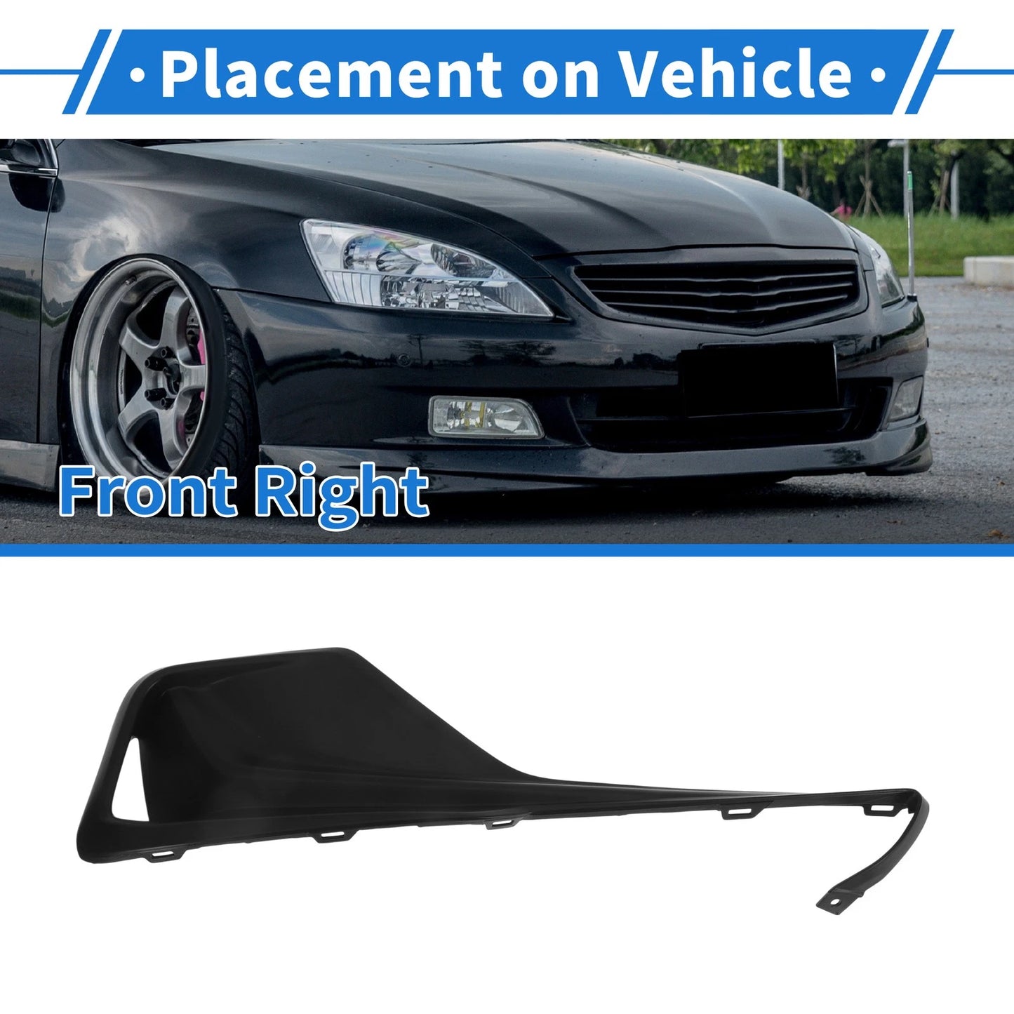 Front Right Fog Light Grill for Honda Accord (2021-2022)