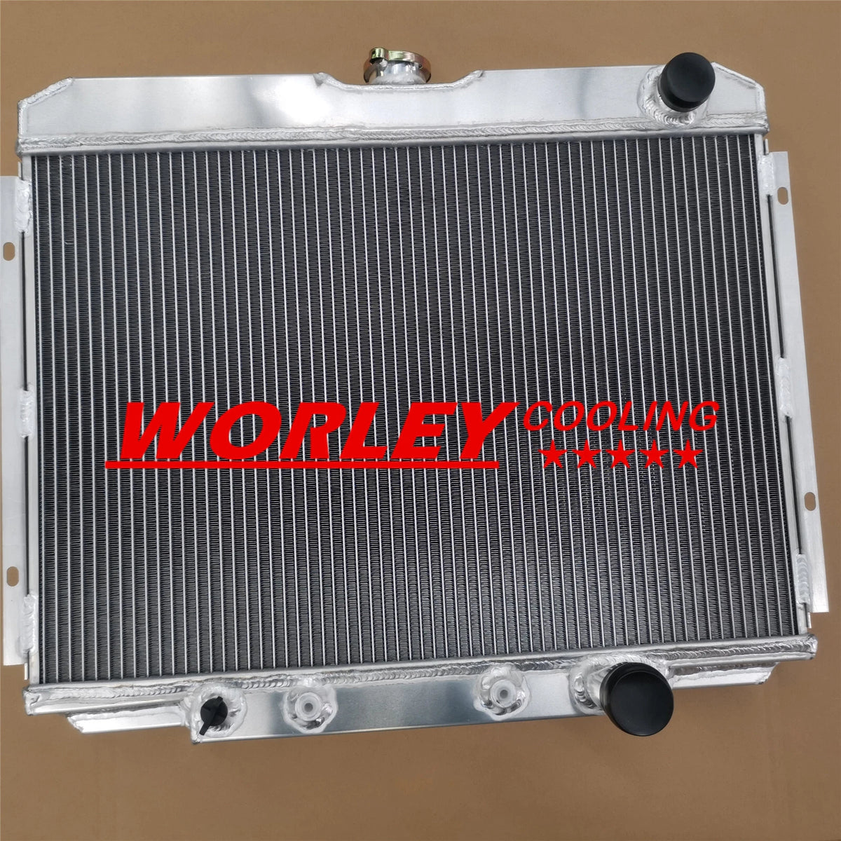 3 Row Alloy Radiator & Shroud & Fan for Ford Mustang V8 289/302/351 (1968-1969)