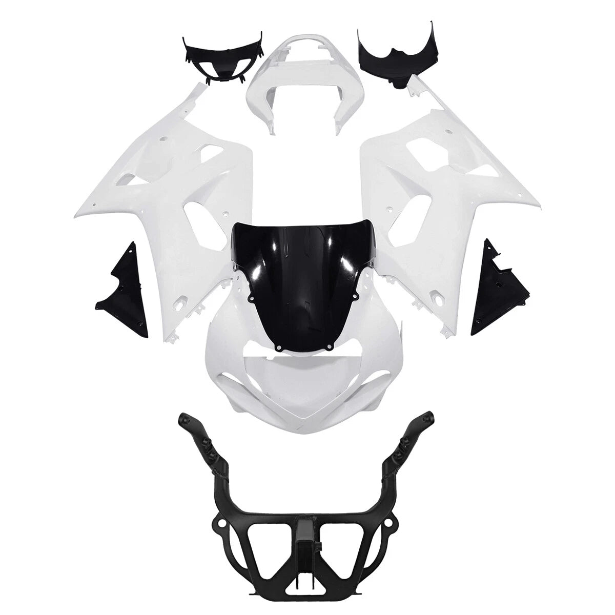 Unpainted Fairing Bodywork Stay Bracket for Suzuki GSXR600 GSXR750 (2001-2003)