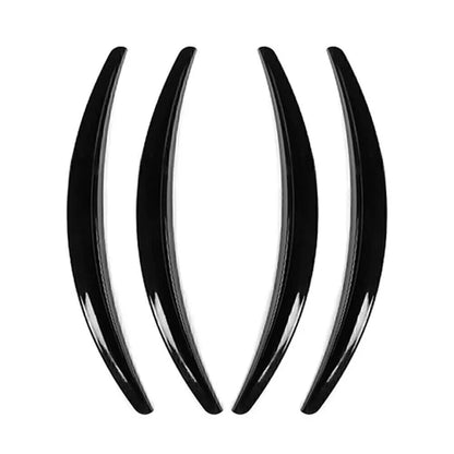 4 x Glossy Black Wheel Eyebrow Arch Trim for Car Fender Flares