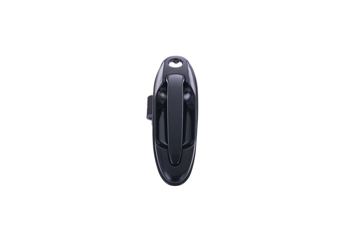 2 x Front Left & Right Outer Door Handles Black for Toyota Landcruiser (1998-2007)